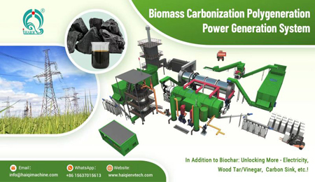 biochar, biomass carbonization, biochar production equipment, biochar pyrolysis machine