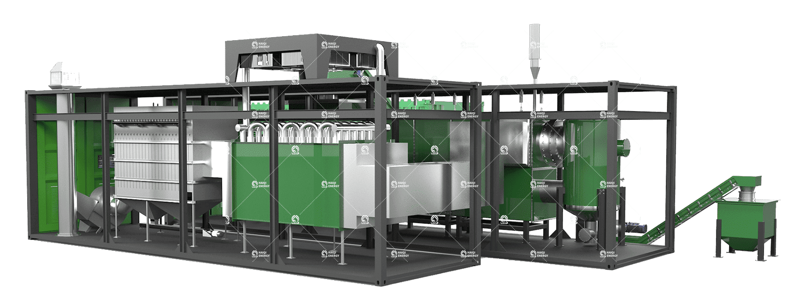Biomass Pyrolysis Equipment Waste Heat Utilization Equipment