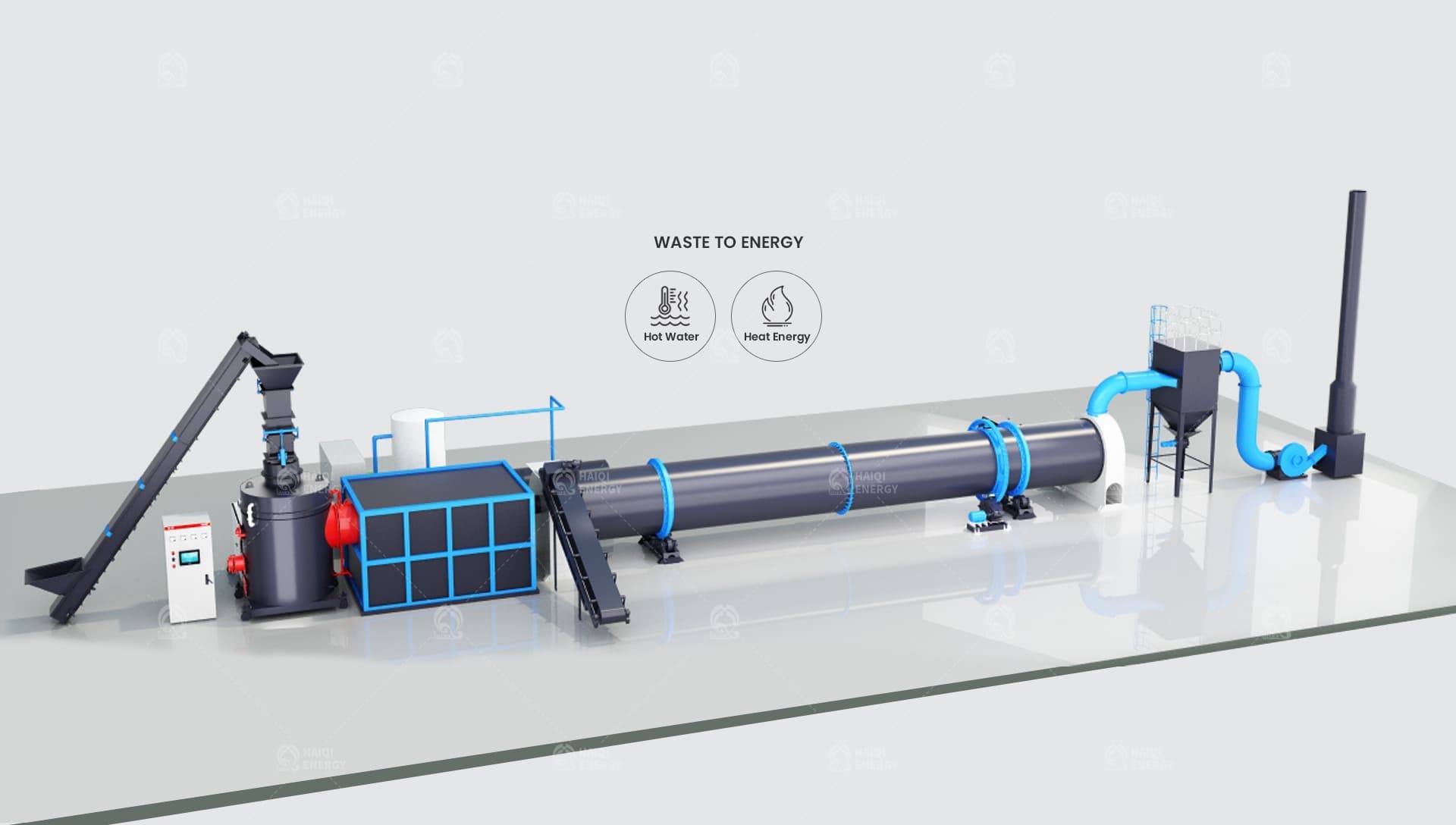 Biomass Chip Burner